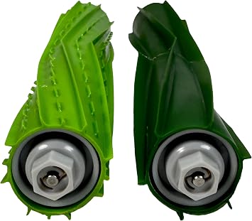 Tekswamp Replacement Dual Multi-Surface Rubber Brushes 4639309 for J6 J6+ J7 J7+ J8+ J9 Combo J5 J5+ J7+ 9+ Vacuum Cleaners