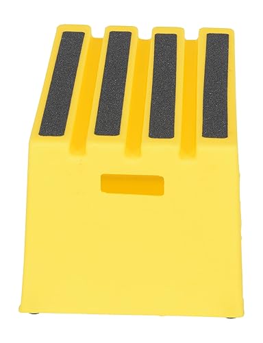 Miniatura 3 de Vestil VST-1-Y Taburete de polietileno, 1 escalón, amarillo