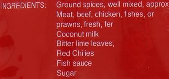 Mae Anong Red Curry Paste, 16-Ounce