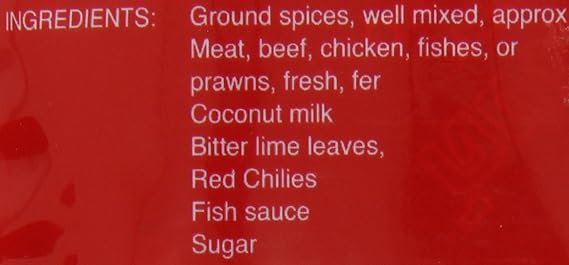 Mae Anong Red Curry Paste, 16-Ounce