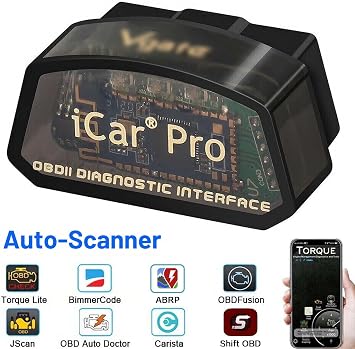 Vgate iCar Pro Mini OBD2 Bluetooth BLE (4.0) Scanner for iOS/Android OBD Adapter Car Diagnostic ELM327 Code Reader Scan Tools