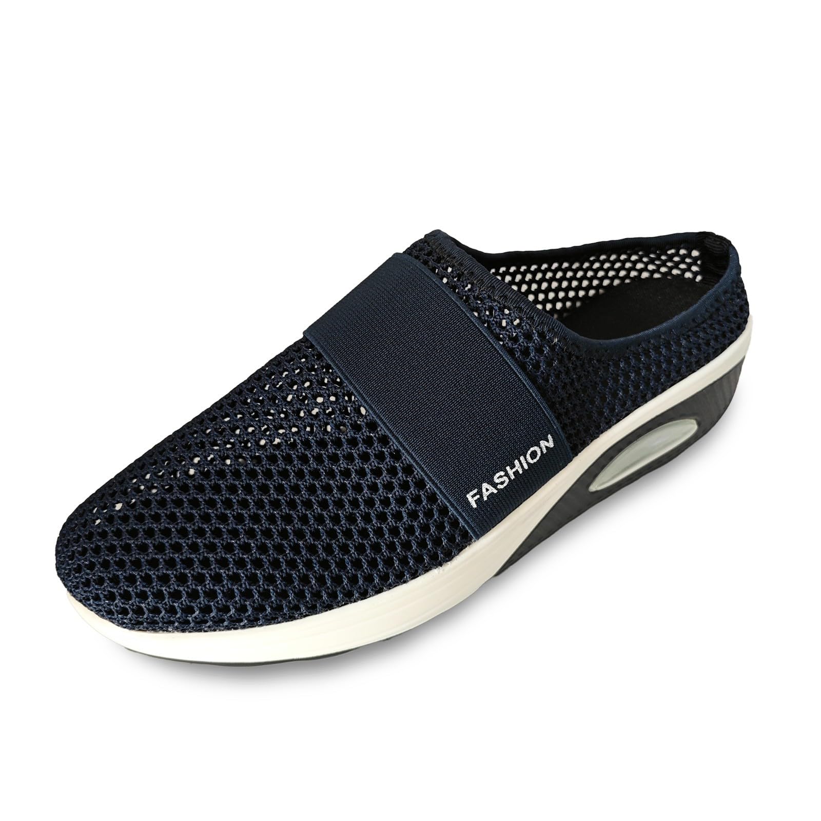 Damen Bequem Slip on Sneakers Mesh Leichte Atmungsaktiv Freizeitschuhe Walkingschuhe Freihändige Sportschuhe Fitness Jogging Outdoor Gym