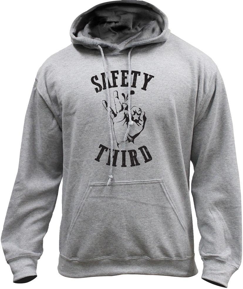 Original Safety Third Funny Pullover Hoodie