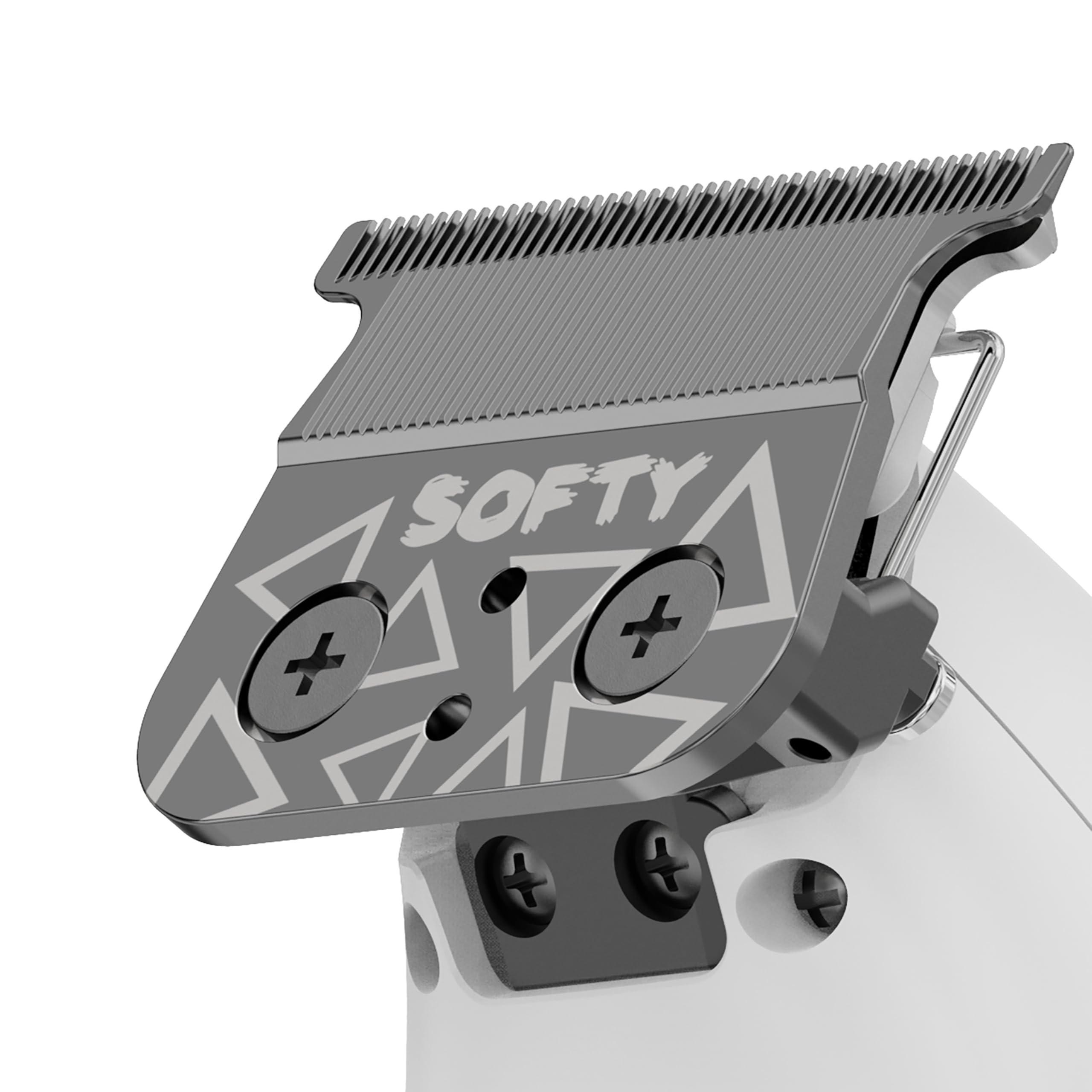 TPOB Play Barber Lote de 3 cortapelos/recortador/maquinilla de afeitar para hombre 7500 rpm con empuñaduras de goma Blanco