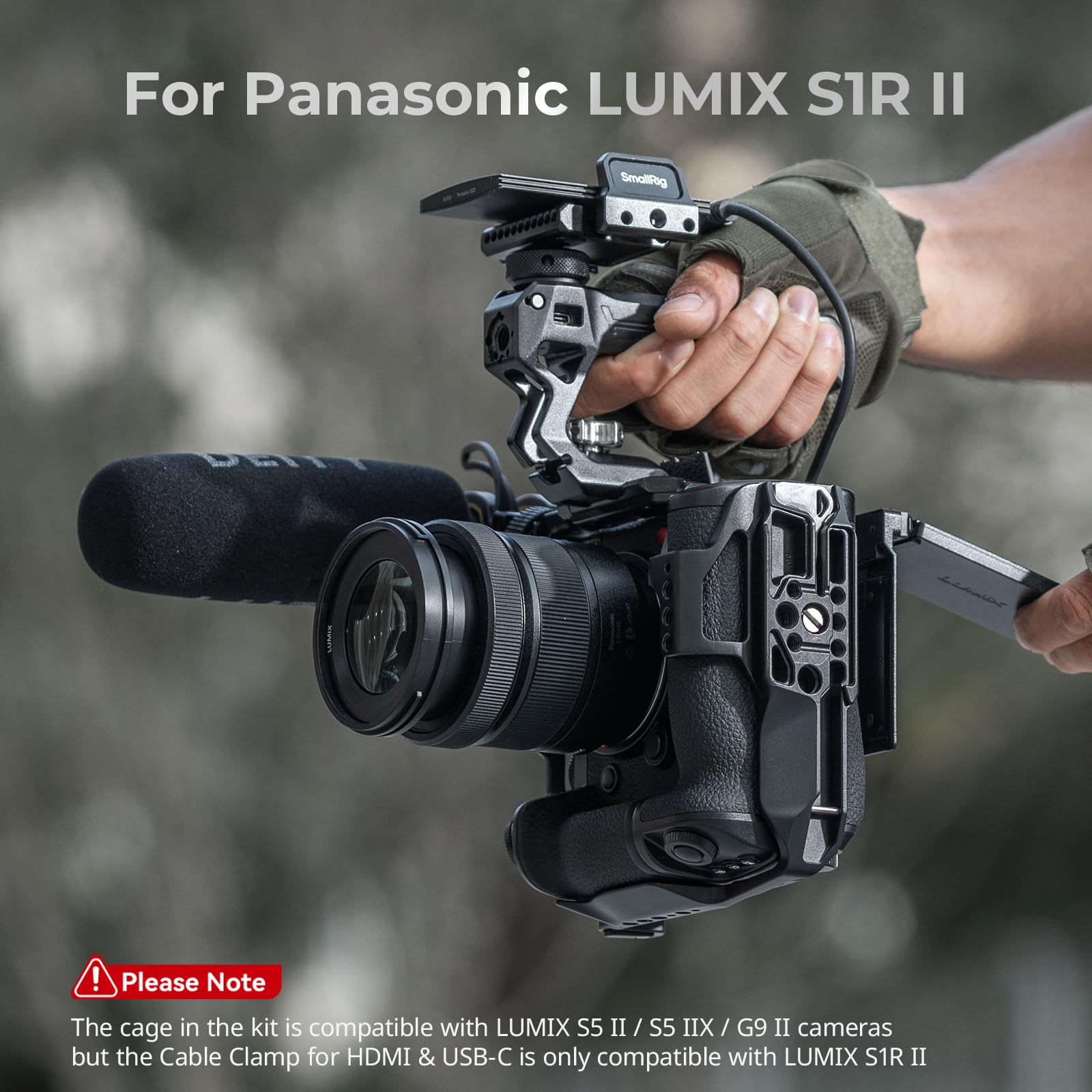 SMALLRIG Cage Kit per Panasonic LUMIX S1R II 4903