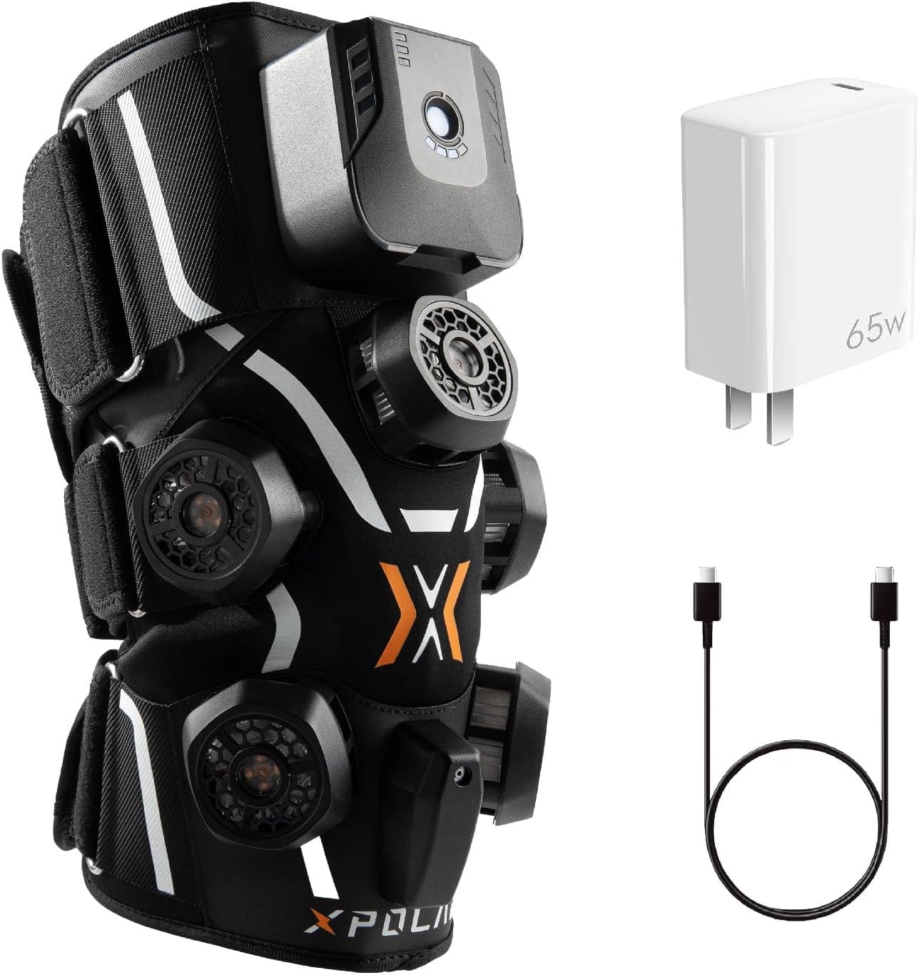 X2 Knee Massager for Pain Relief – Cold and Hot Therapy & Compression for Pain and Inflammation Relief – Rechargeable & Wireless Knee Recovery Device