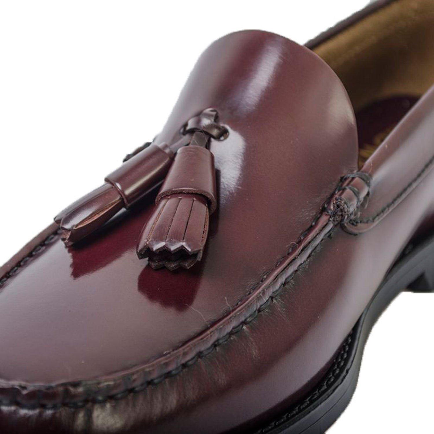 Made in Spain Castellanos borlas Suela Goma Edward´s en Negro