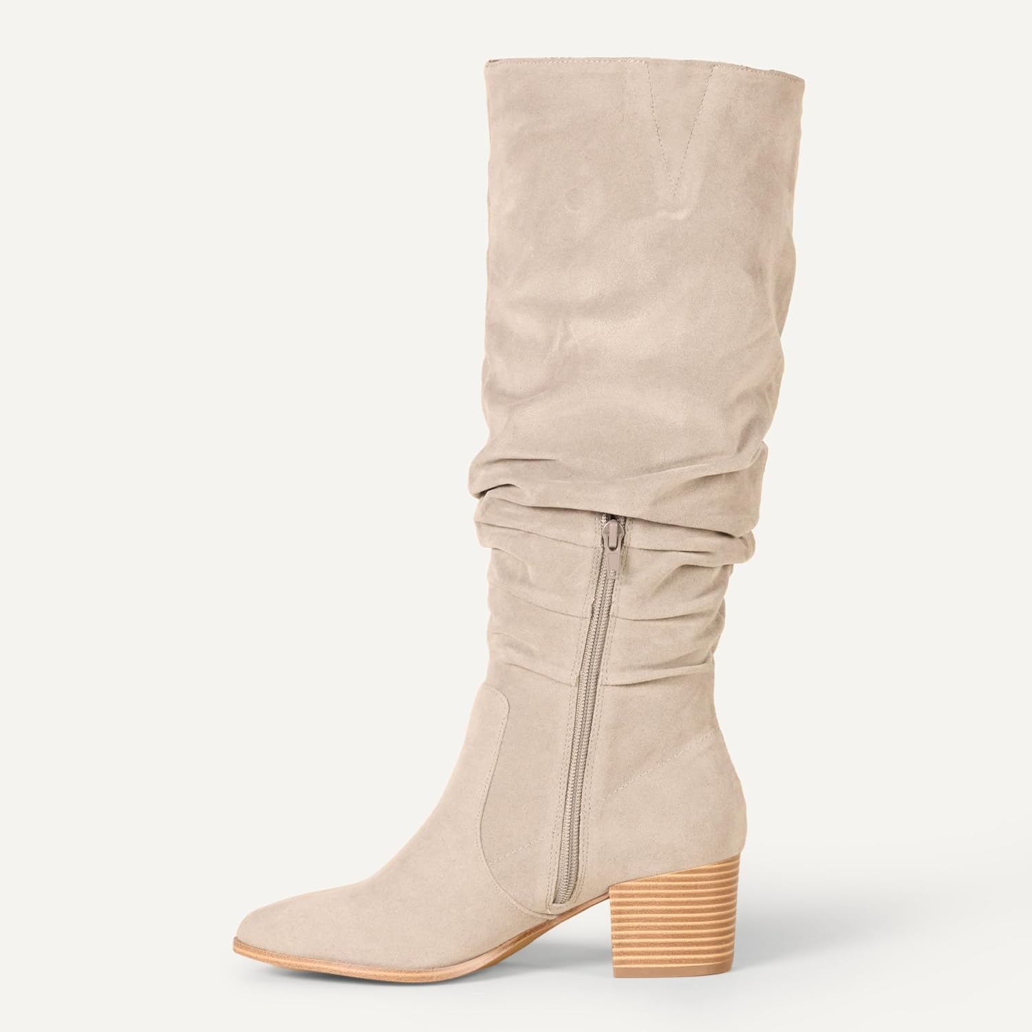 Amazon Essentials Women's Tall Block Heel Boots - Image 4