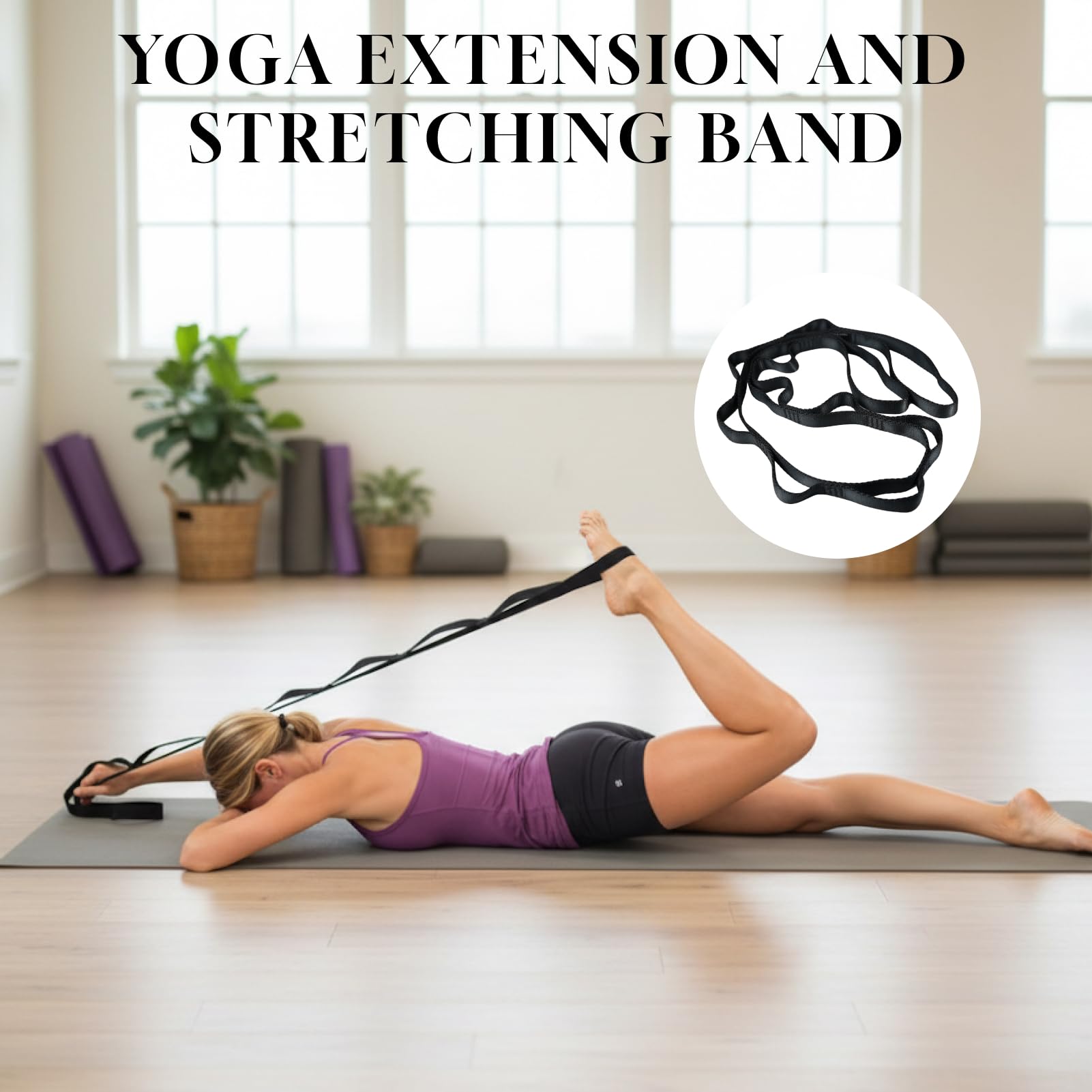 Daisy Chain Loop Straps – wytrzymała pętla do wspinaczki i Loop Straps Gym do pasa dipowego, pasa obciążeniowego, treningu siłowego, wspinaczki, jogi, pilatesu, ćwiczeń fitness, dodatkowego