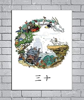 Amazon Com Studio Ghibli Posters Prints Wall Art Home Kitchen