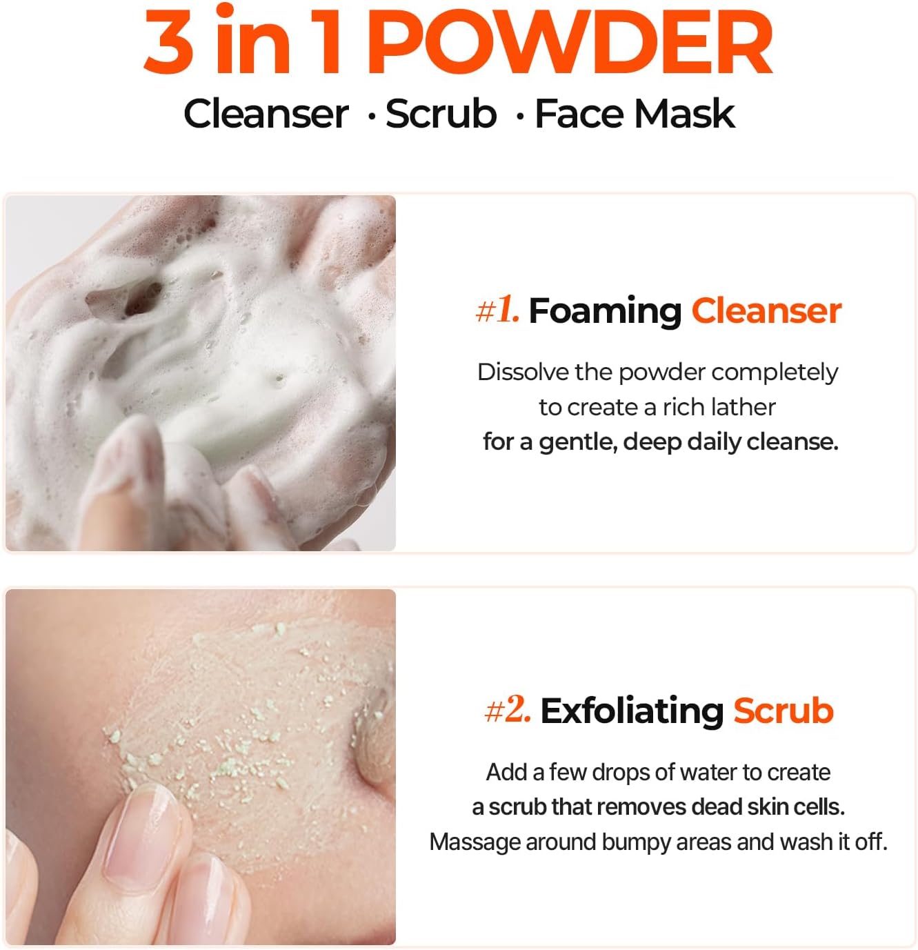 Cell Fusion C PHA Enzyme Granule Peels Cleansing Powder – Multi-Purpose Powder Cleanser for Blackhead Removal & Sebum Control, Exfoliation for Smooth Skin, 2.11 oz / 60g - Image 5