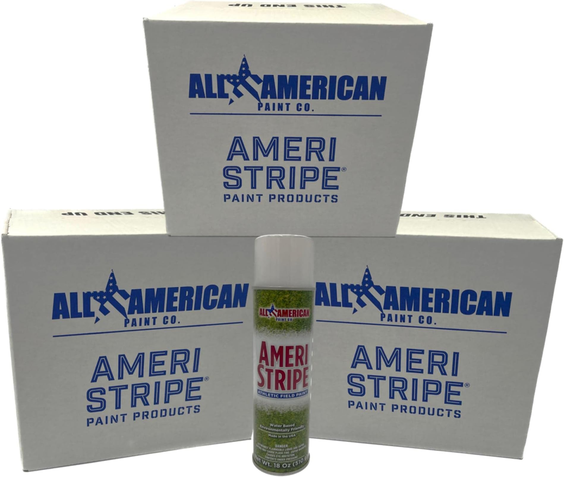 AmeriStripe White Athletic Field Marking Spray Paint 2