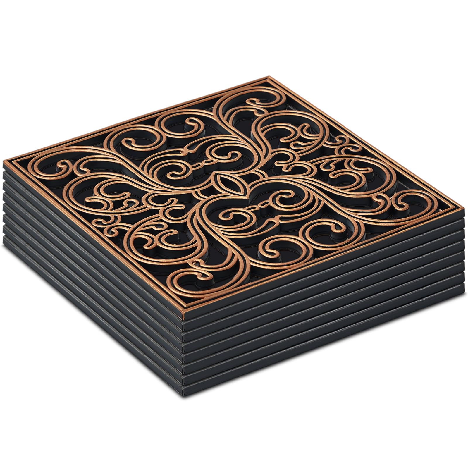 Pangda 8 Pack Rubber Stepping Stones