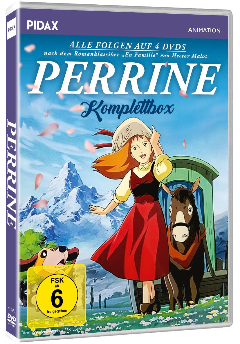 Perrine - Komplettbox / Die komplette Kultserie nach dem Romanklassiker von Hector Malot (Pidax Animation)