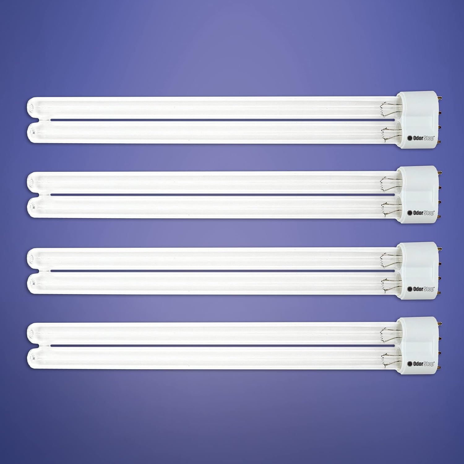 OdorStop OSUVB164 16-in Germicidal UVC Bulb, AmilAir Breathe Easy, Calutech, LSE, Puritec and Pur UV Air Systems, Pack of 4