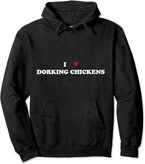 I Heart Breed Farmer - Chicken I Love Dorking Pullover Hoodie