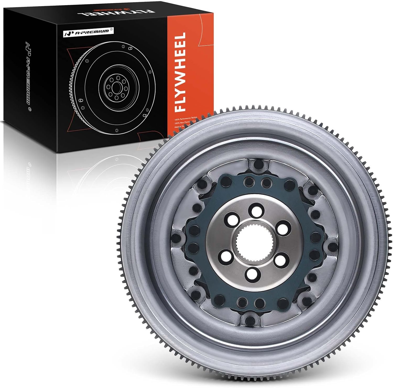 A-Premium Dual Mass Flywheel Compatible with Volkswagen Jetta 2005-2007, Beetle 2004-2006, 1.9L TDI Diesel, Auto Dual Clutch Transmission, Replace# 03G105266CG, 03G105266BE