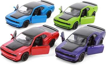 Box of 12 2023 Challenger SRT Demon 170, ASSTD - 5461D - 1/40 Scale Diecast Model Cars