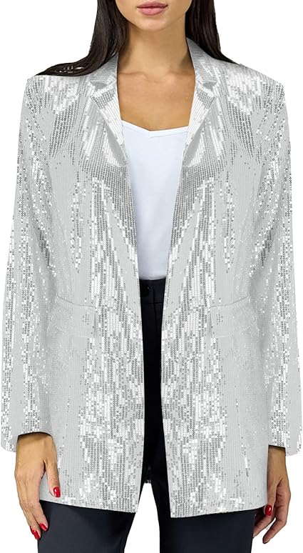 Giacca Paillettes Donna Giacche Eleganti Donna Kobilee Giacca