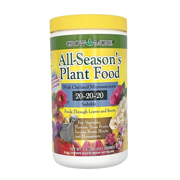 Grow More All Seasons Fertilizer - Water Soluble Plant Fertilizer