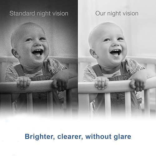 Miniatura 6 de VTech VM3258 Monitor de bebé de video digital de 2.8 pulgadas con luz nocturna, audio bidireccional y sensor de temperatura