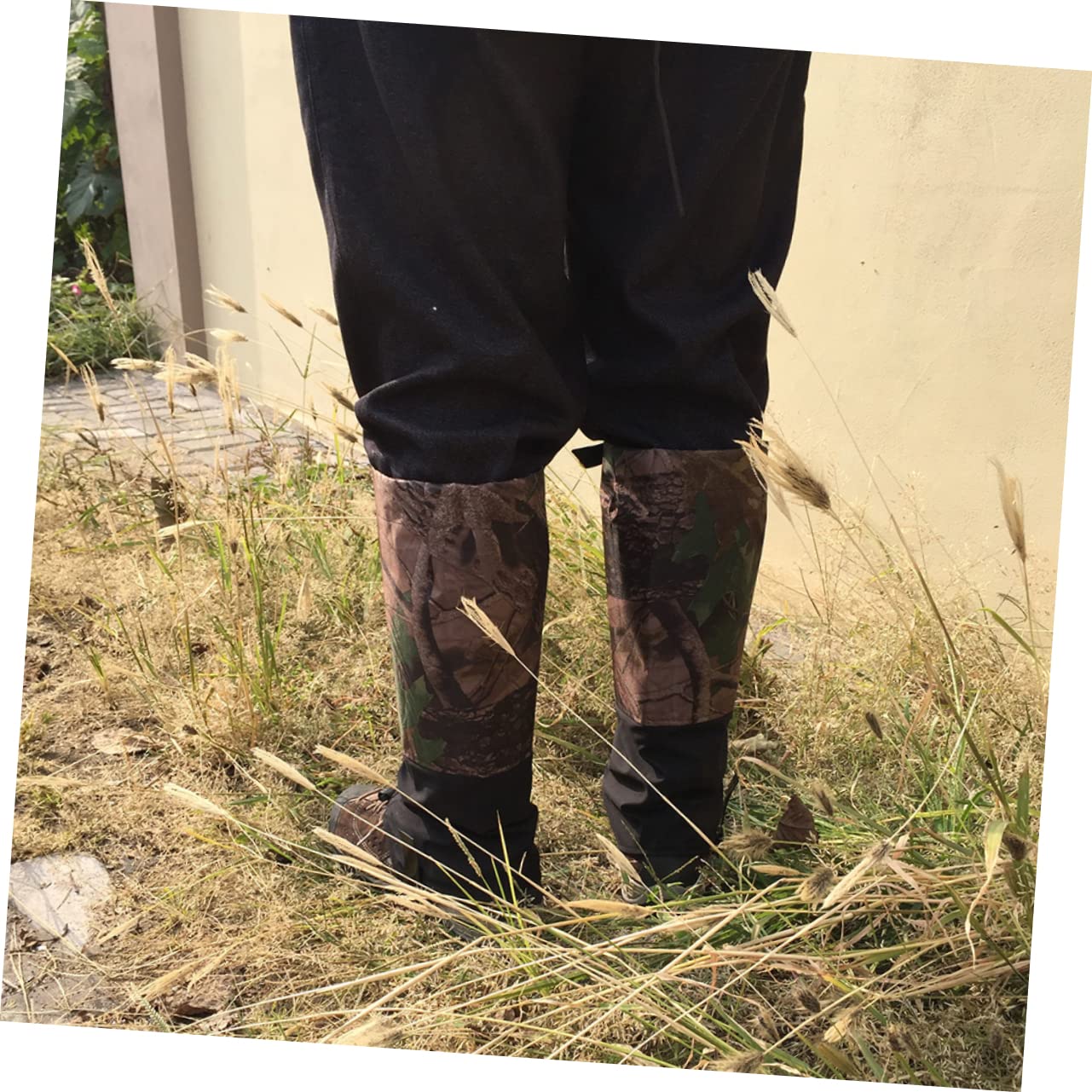 POPETPOP 2 Paires Guêtres Imperméables Legging De Neige Guêtres d'hiver Supports De Sangle De Canne à Pêche Couverture De Chaussures Jambières La Neige Couvre-Chaussures Camouflage