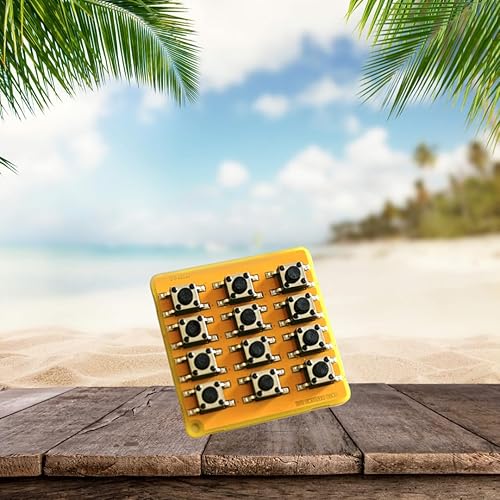 Clicky - Juguete antiestrés con botón clickable de PCB prémium