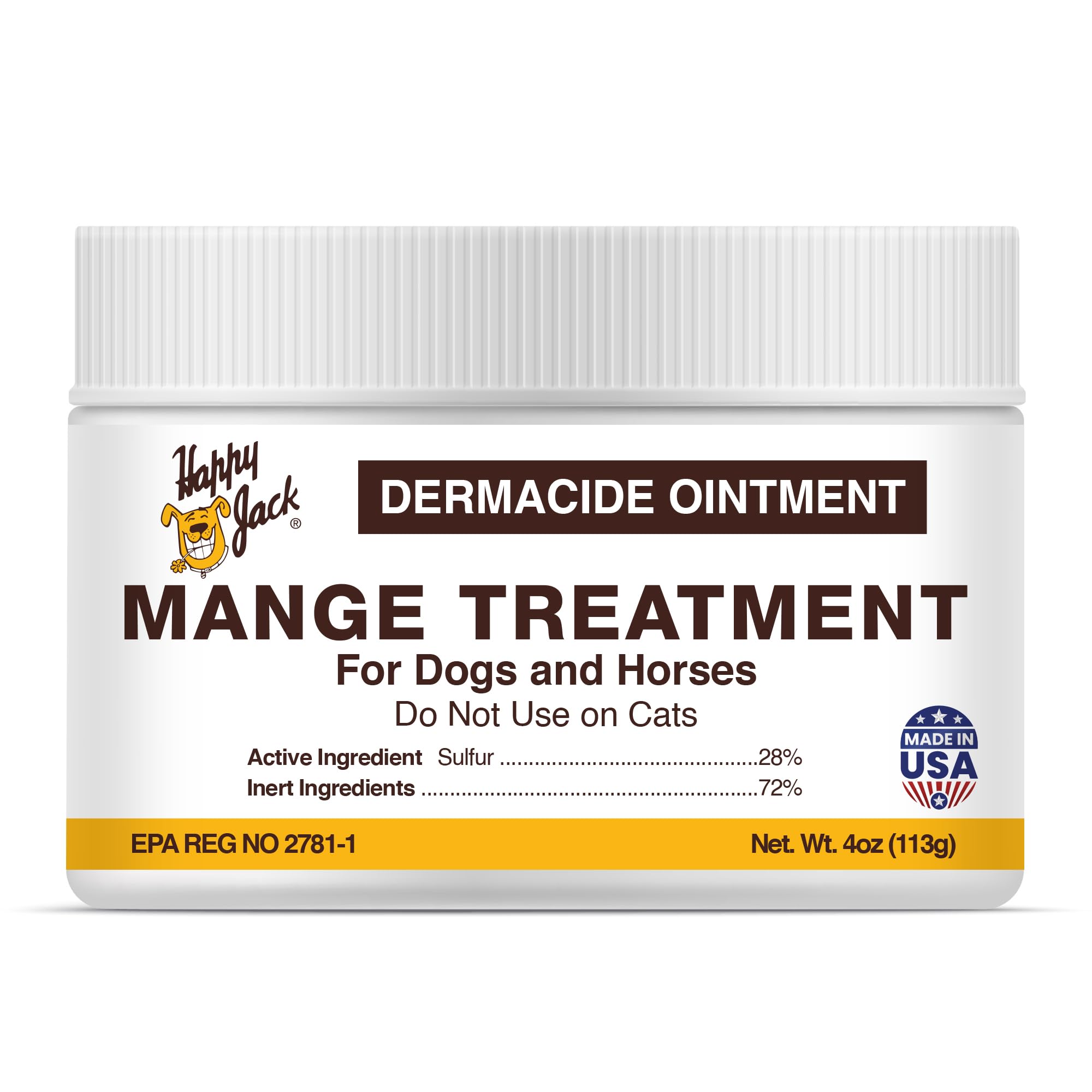 Happy Jack Dermacide Ointment Itch Relief Hot Spot And Mange