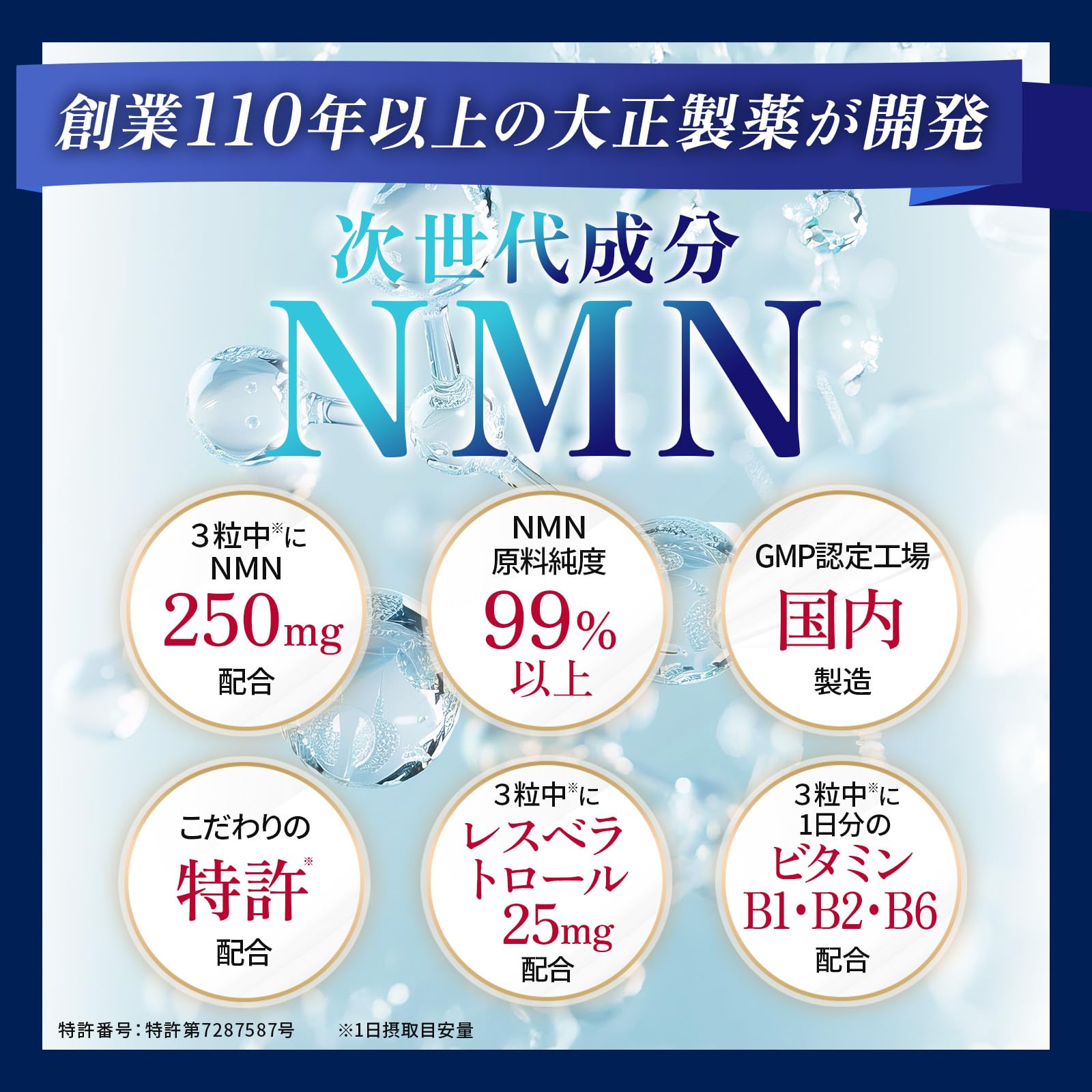 Amazon | 大正製薬 NMN taisho 2箱/60日分【国内製造 GMP対応 Amazon | 大正製薬 NMN taisho 2箱/60日分【国内製造 GMP対応