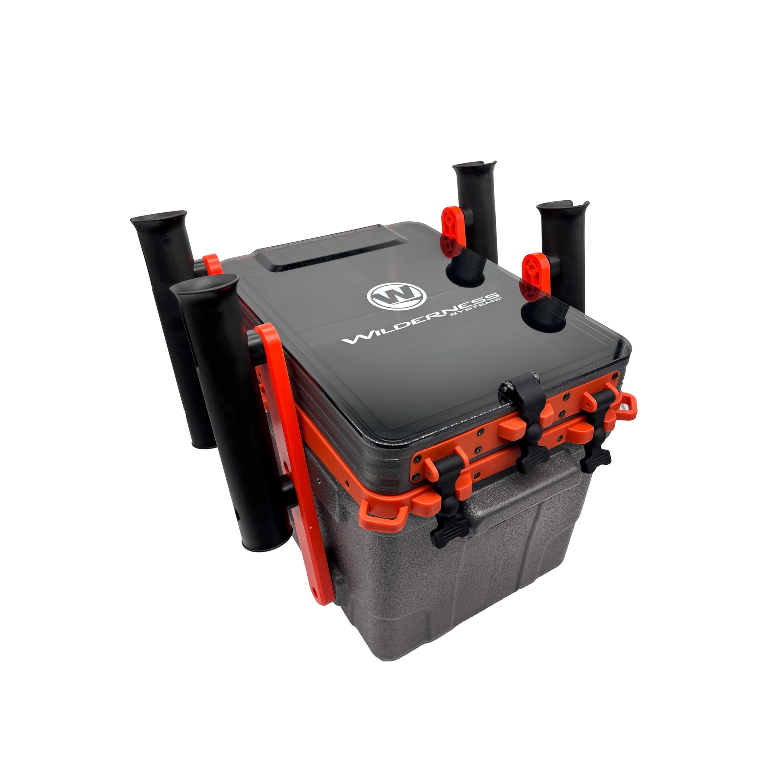 Wilderness Systems Kayak Crate - 4 Rod Holders - Kayak and Boat Tackle Storage - Fits Anglet Boats