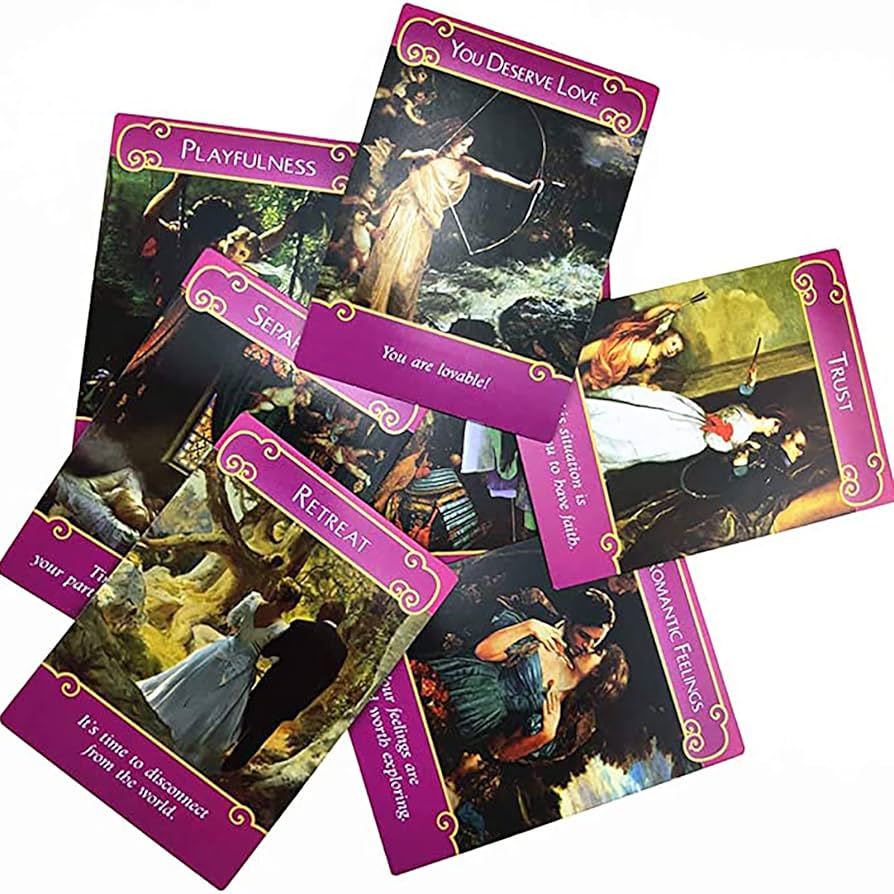 ザ　ロマンスエンジェルオラクルカード Amazon.co.jp: タロットカードオラクルカード44枚ロマンス