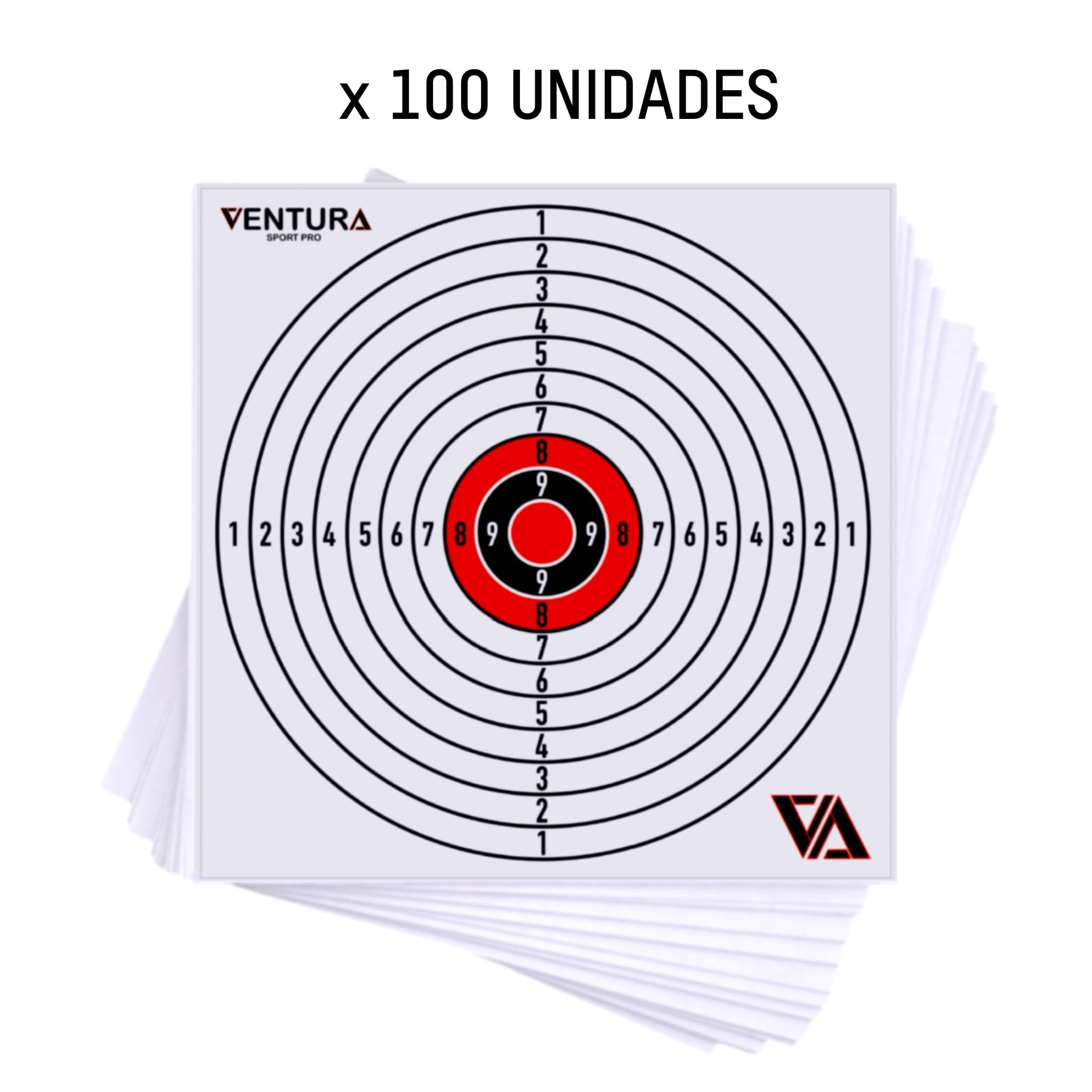 Targhetta di Carta 100 Ricariche per Airsoft Aria Compressa Fionda