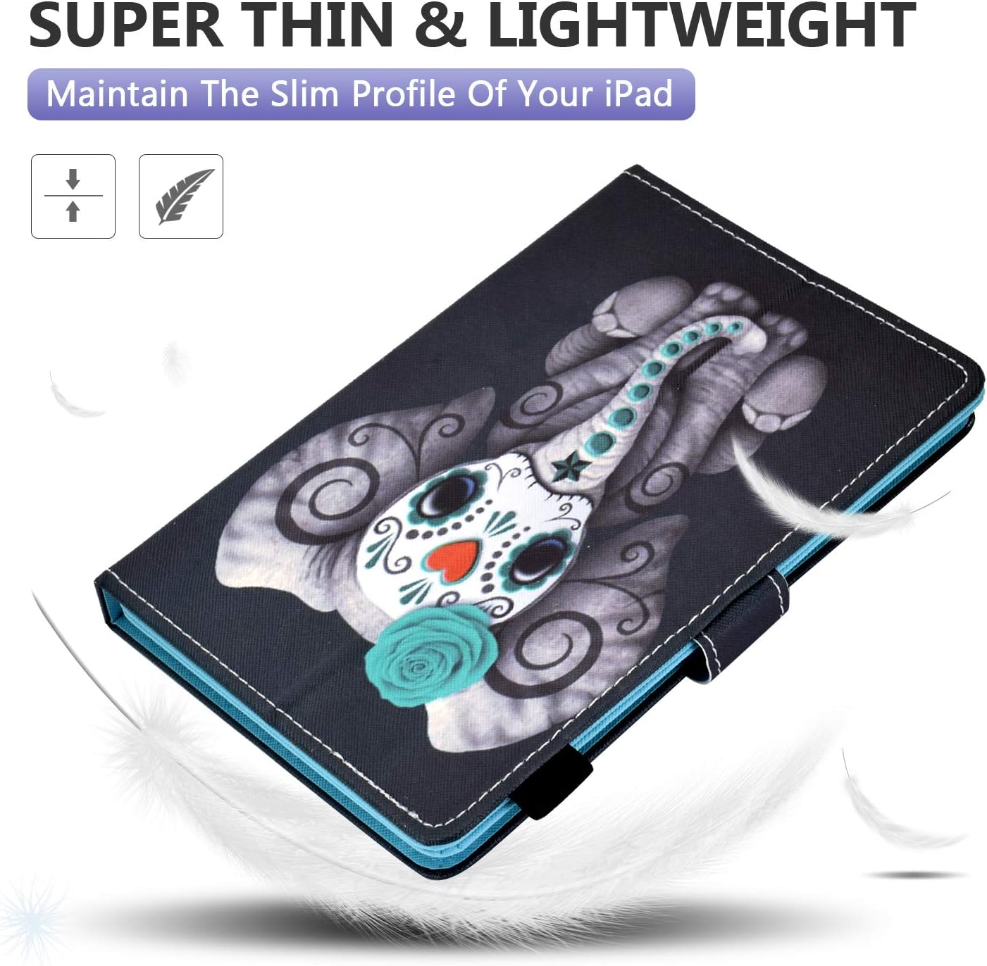 کیف چرمی Dteck برای انواع تبلت 6.5-7.5 Inch