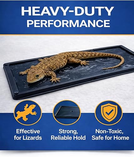 Miniatura 5 de Trampas de pegamento para interiores para el hogar, paquete de 12, trampas de pegamento a granel para ratas, ratones, serpientes y lagartos, no