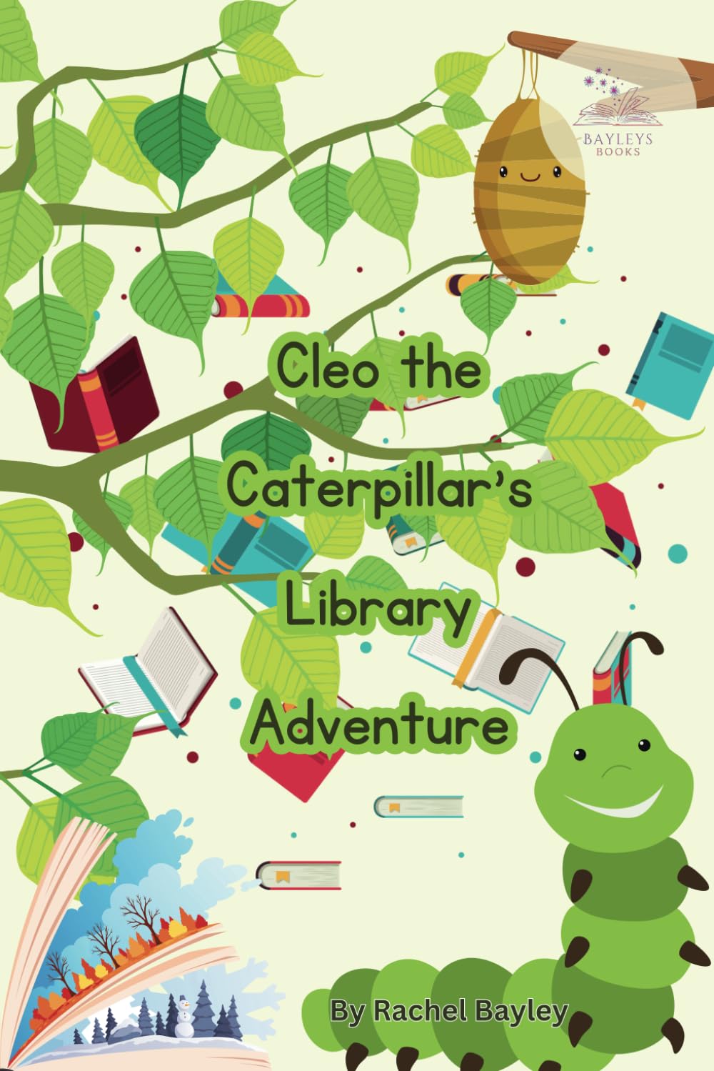 Cleo the Caterpillar's Library Adventure