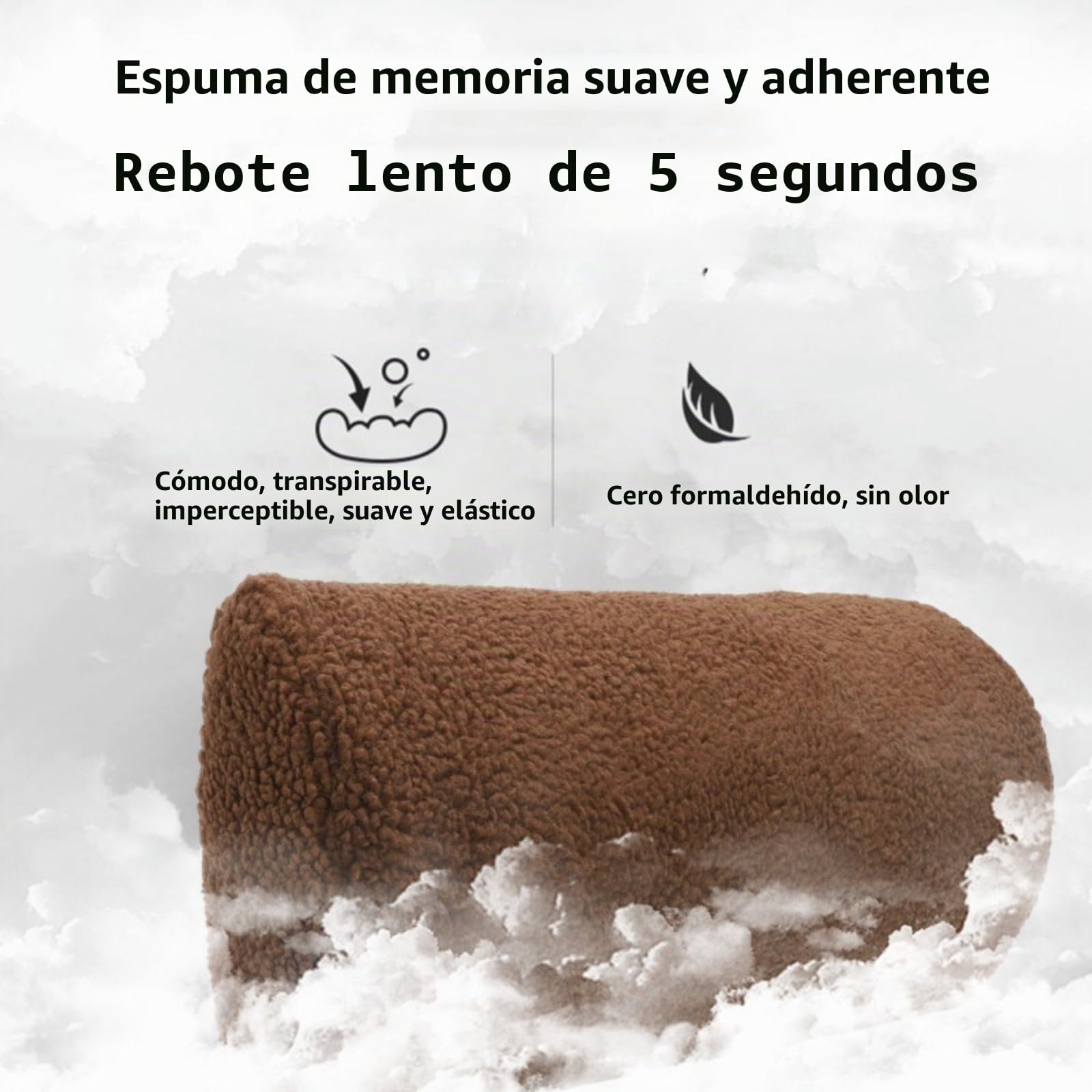 Genérico Cojín de pies para sillón Relax – Cojín para Pies De Reclinable, Reposapiés Mullido para sofá | de Confort con Memoria de Forma para elevar los, sofá, Cama y sillón