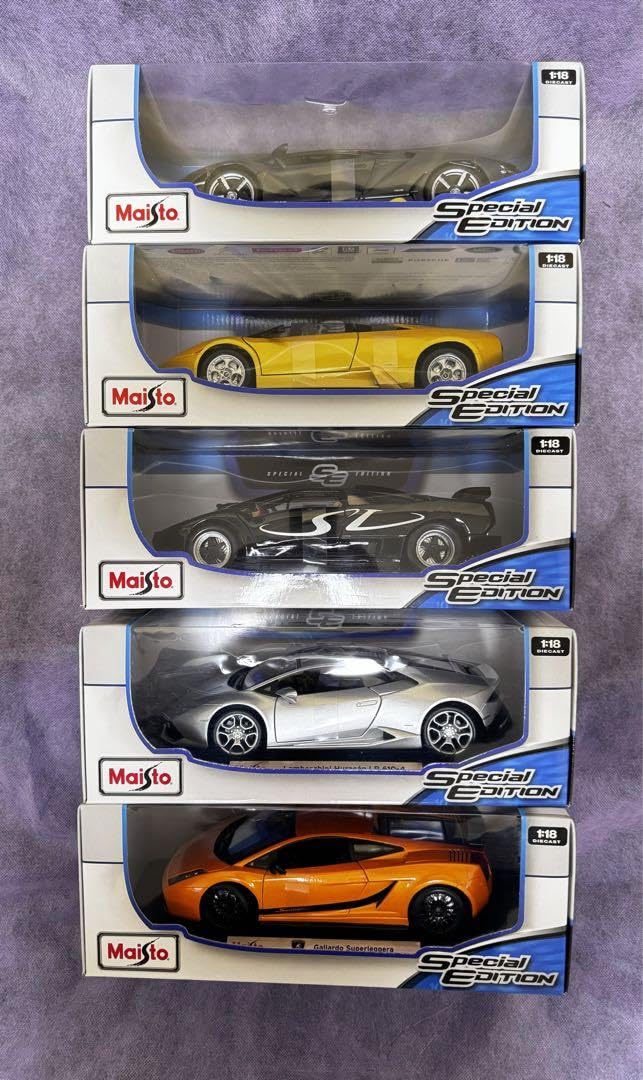 Maisto 1/18 ミニカー5台セット