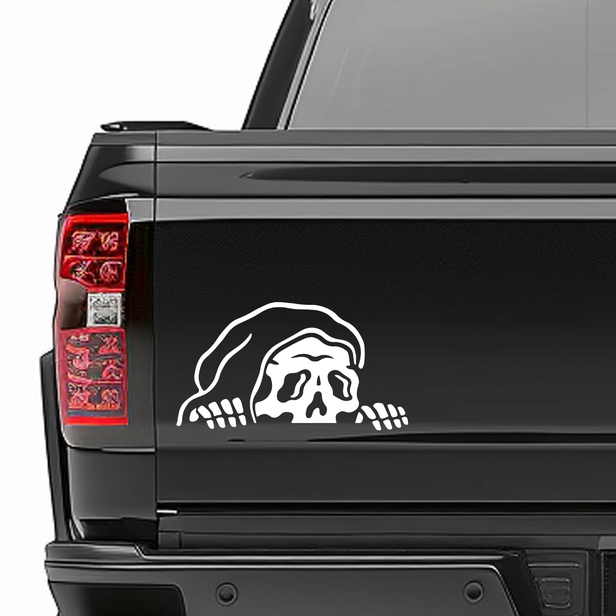 Amazon.com - GRITKULTURE Sketchy Tank Skeleton Vinyl Decal Sticker