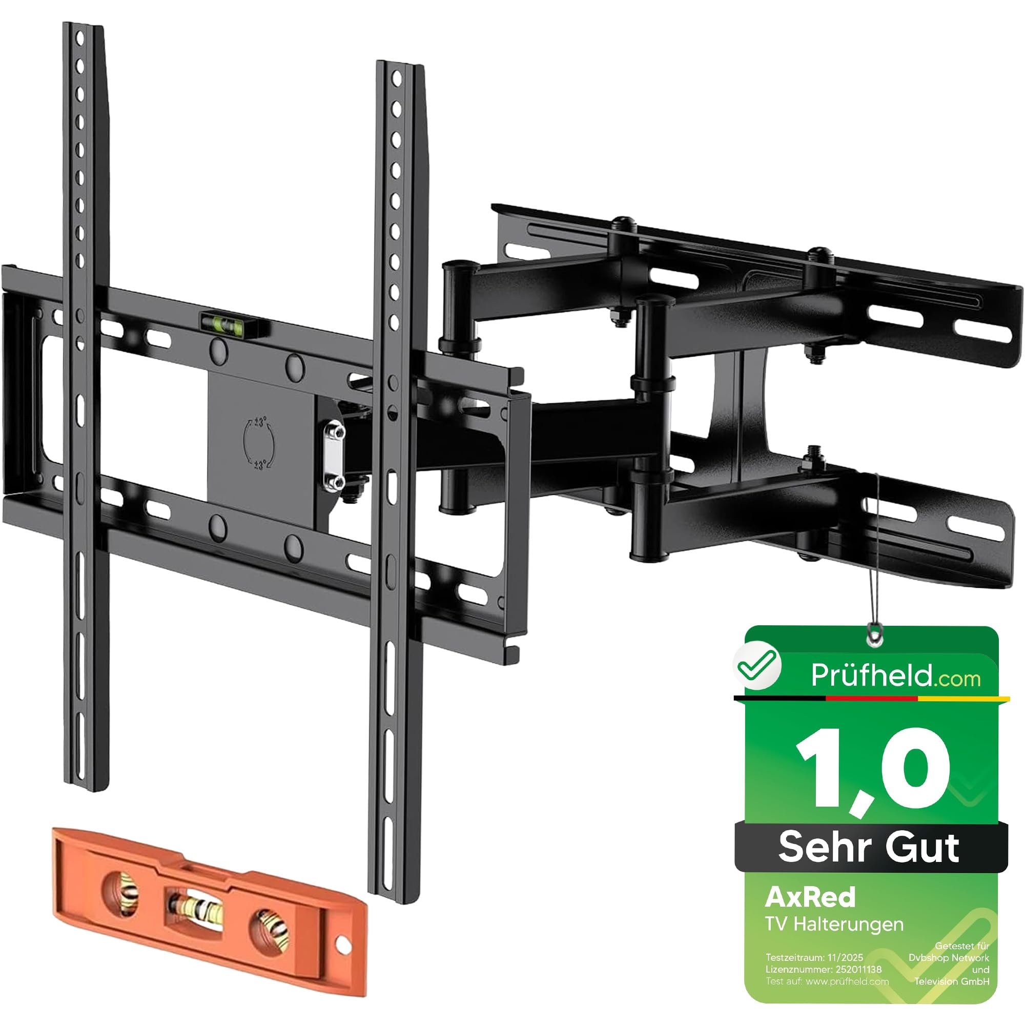 Uchwyt ścienny do telewizora AXRED Olympus Max 17"-60" (43-152 cm) 4K obrotowy uchwyt na telewizor (Venus 23-60")