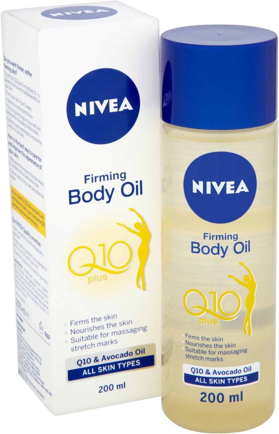 NIVEA Body Firming Oil 200ml Pack of 2