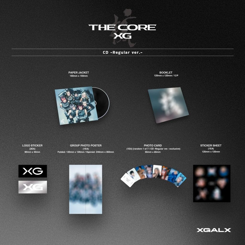 Amazon.com: XG - 1st Full Album THE CORE 核 [Regular ver.] : Home