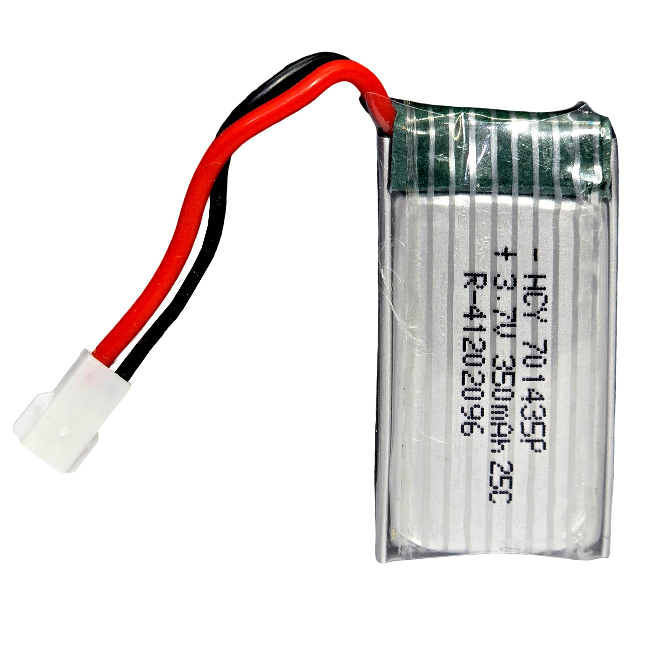 Digital Craft 350mAh Lithium Polymer LiPo Rechargeable Battery 3.7V for RC Toys Bluetooth DIY MP3 DVD Player High Performance LiPo Battery Lightweight Compact Long Backup Power Cell,1pc of Battery,-picture-42