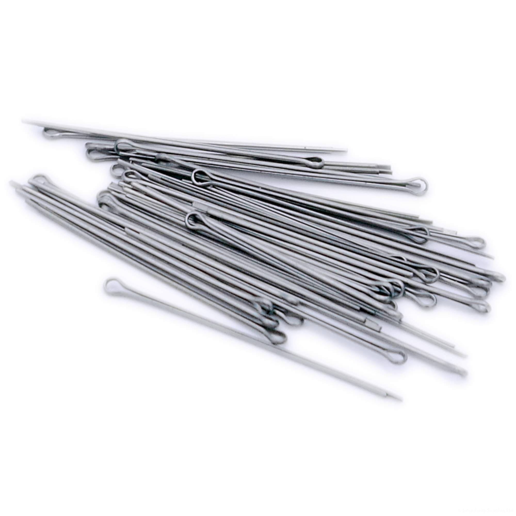Singularity Supplies Silver M1.2 (1.2Mm X 16Mm) Split Cotter Pin - Stainless Steel (A2) (Pack Of 40)