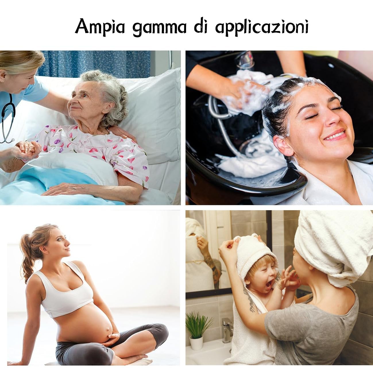 Lavatesta Portatile per Parrucchieri Professionale, Poggiatesta Per Lavare Capelli Lavandino Casa, Lavandino Mobile, Lavatesta Gonfiabile per Lavaggio Capelli