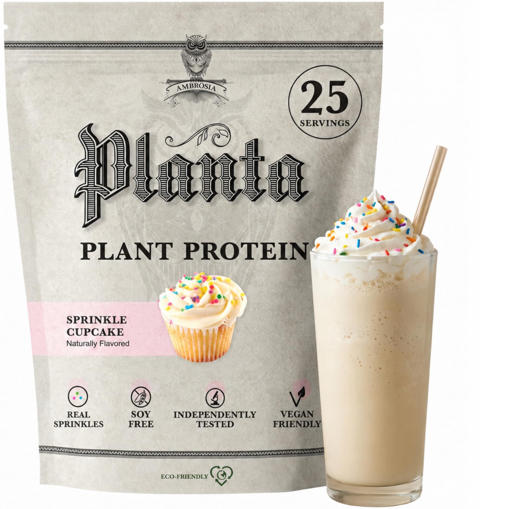 Amazon.com: Ambrosia Plant Based Protein Powder 20g | Clean Vegan