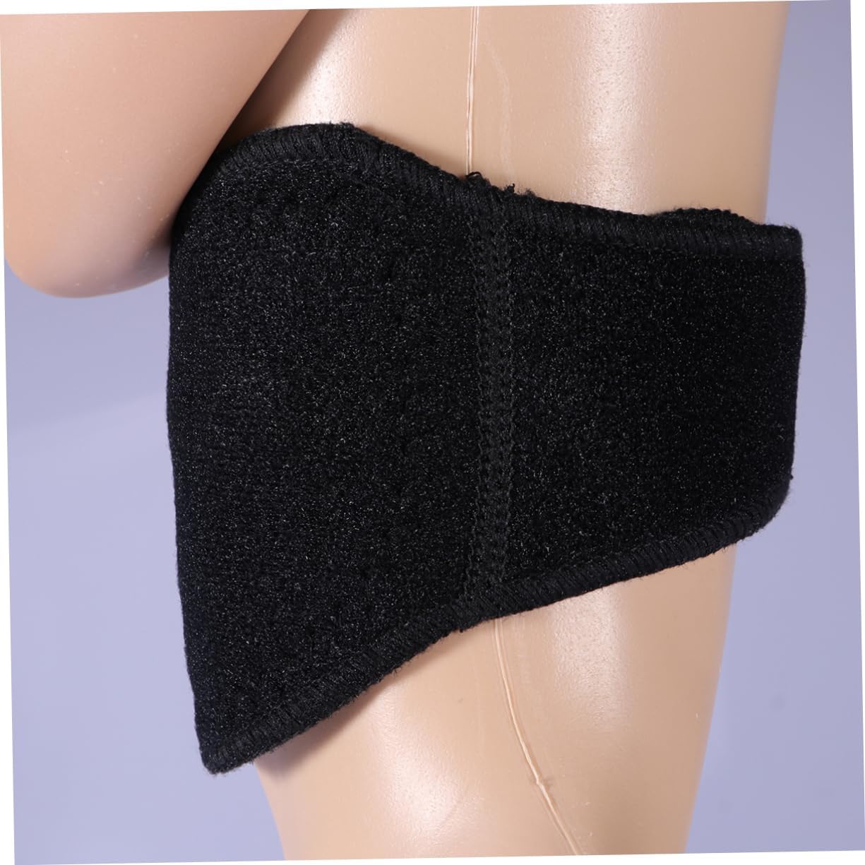 FOMIYES Magnetic Neck Brace Support with Self-Heating Tourmaline Therapy Neck Guard for Pain Relief Comfortable Fit for Relaxation and Muscle Recovery Black