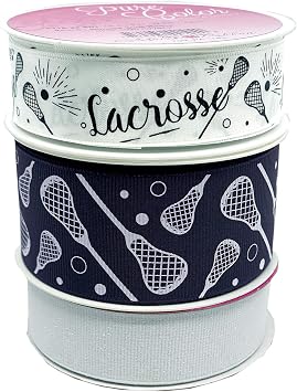 Morex Ribbon Lacrosse Ribbon, Twelve Yards, Assorted, 4215p3-099