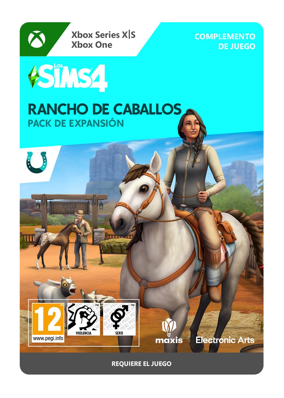 The Sims 4: Horse Ranch Expansion Pack | Xbox One/Series X|S - Codice de descarga