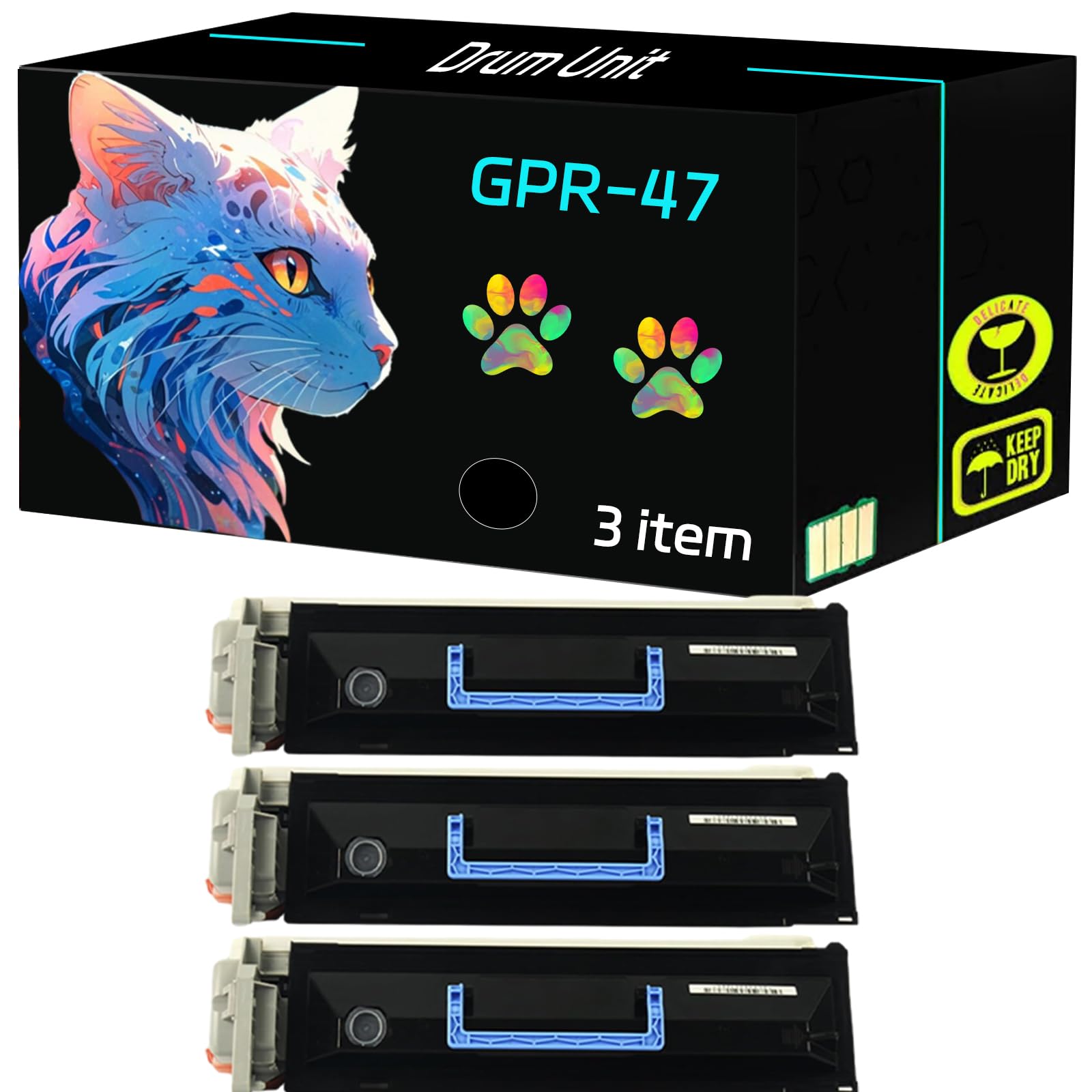 Amazon.com : High Yield GPR-47 Drum Unit Compatible for