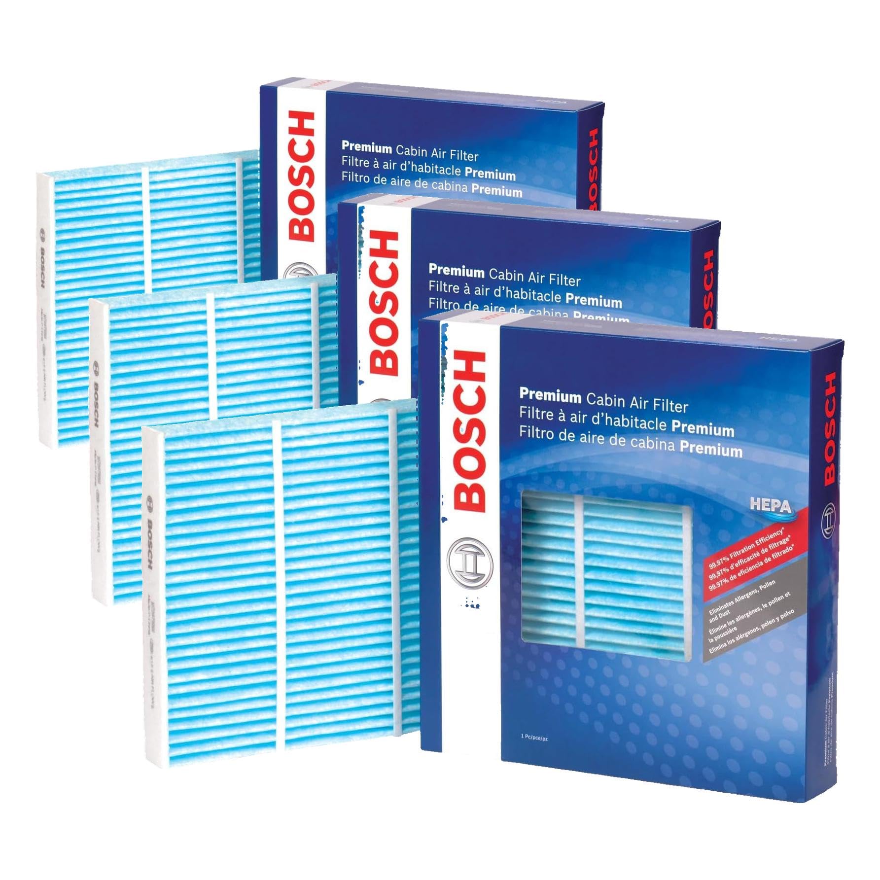 BOSCH 6055C HEPA Cabin Air Filter - 3 Layer Protection For A Healthier Ride — Amazon image 7